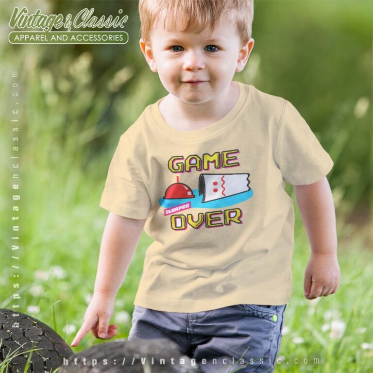 7 Eleven Pac Man Game Over kids Shirt 7 Eleven Pac Man Game Over kids Shirt