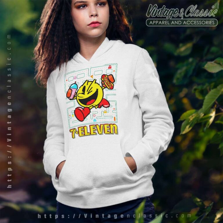 7 Eleven Pac Man Gameboard Hoodie 7 Eleven Pac Man Gameboard Hoodie