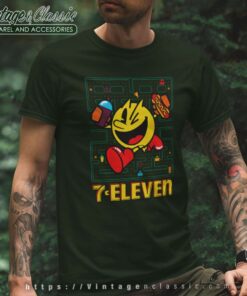 7 Eleven Pac Man Gameboard T Shirt
