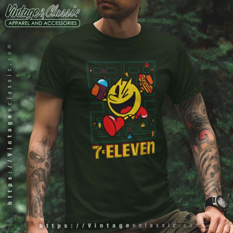 7 Eleven Pac Man Gameboard T Shirt 7 Eleven Pac Man Gameboard T Shirt