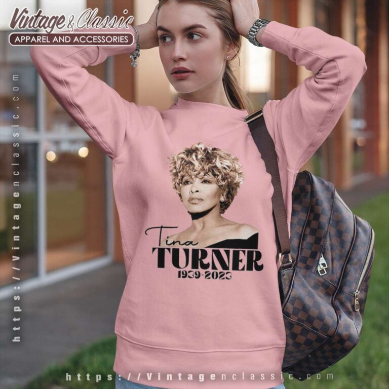 70s Icon Singer Memorable Tina Turner Sweatshirt 70s Icon Singer Memorable Tina Turner Sweatshirt
