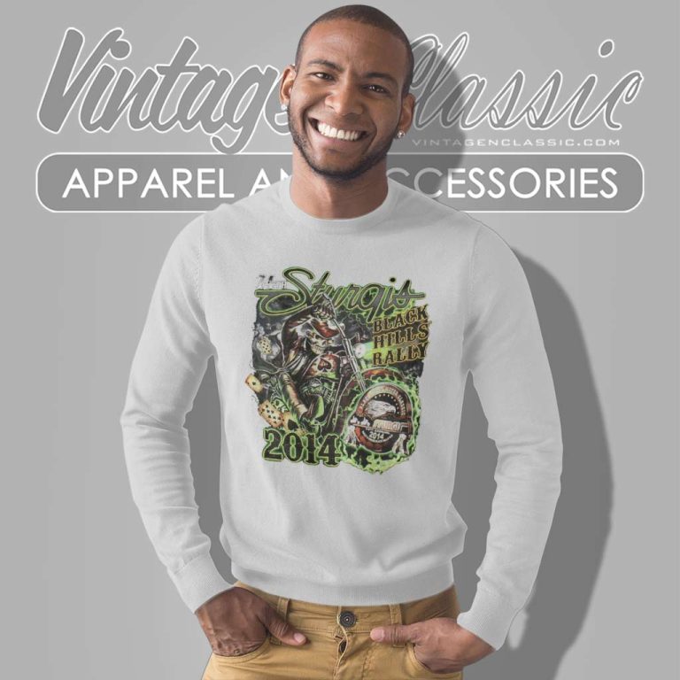 74th Sturgis Motorcycle Black Hills Rally 2014 Sweatshirt 74th Sturgis Motorcycle Black Hills Rally 2014 Sweatshirt