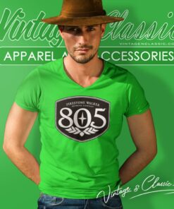 805 Beer Firestone Walker Logo Shirt 4 805 Beer Firestone Walker Logo V Neck TShirt