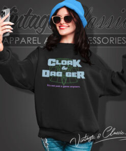 80s Vintage Cloak Dagger Game Sweatshirt