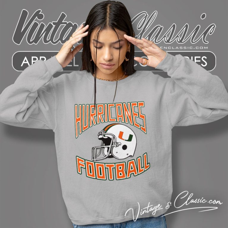 80s Vintage Miami Hurricanes University Football 1988 The Ncaa Sweatshirt 80s Vintage Miami Hurricanes University Football 1988 The Ncaa Sweatshirt