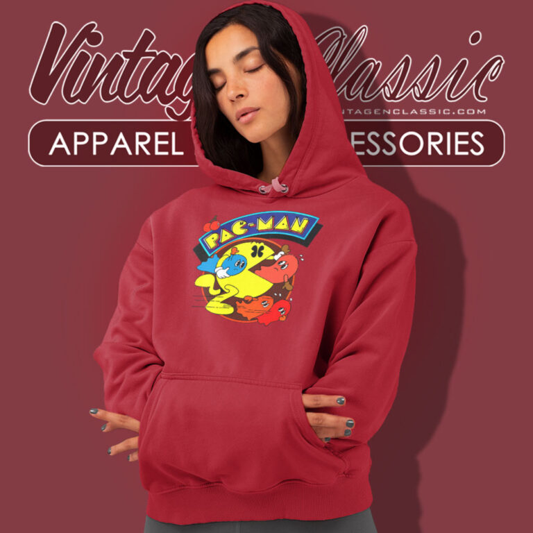 80s Vintage Pac Man Atari Midway Shirt Video Game Hoodie 80s Vintage Pac Man Atari Midway Shirt Video Game Hoodie