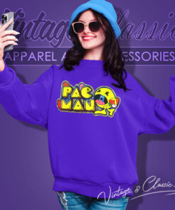 80s Vintage Pac Man Midway Shirt Video Game Sweatshirt