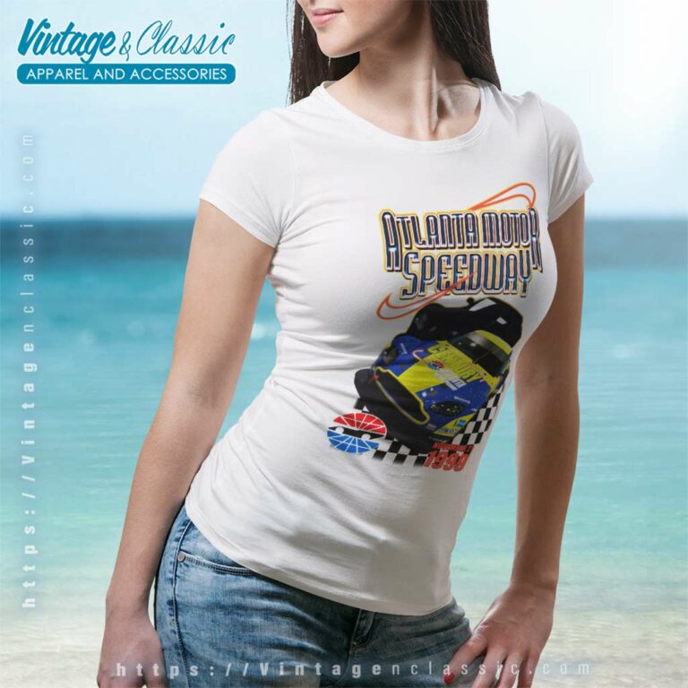 90s Atlanta Motor Speedway Nascar Women TShirt 90s Atlanta Motor Speedway Nascar Women TShirt