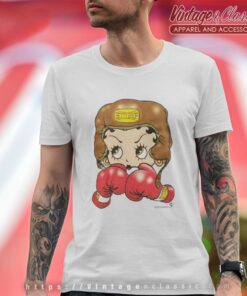 90s Betty Boop Boxing T Shirt