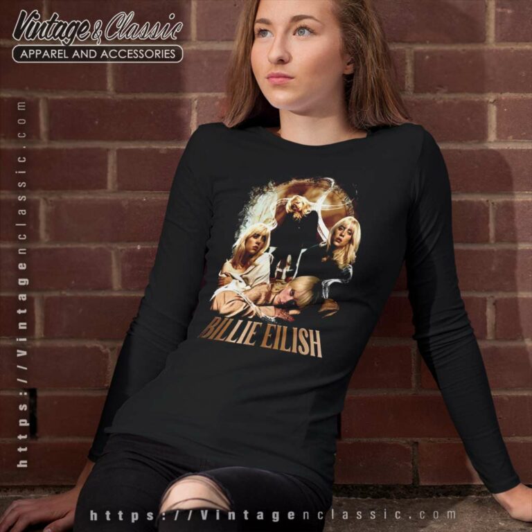 90s Bootleg Style Billie Eilish Long Sleeve Tee 90s Bootleg Style Billie Eilish Long Sleeve Tee