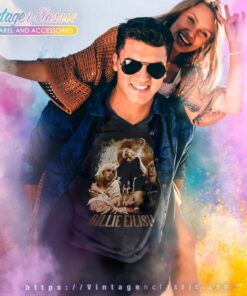 90s Bootleg Style Billie Eilish V Neck TShirt