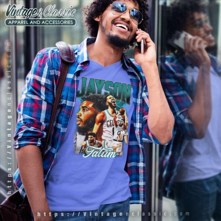 90s Jayson Tatum Boston Celtics Shirt V Neck TShirt 90s Jayson Tatum Boston Celtics Shirt V Neck TShirt