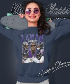 90s Lamar Jackson Baltimore Ravens Sweatshirt