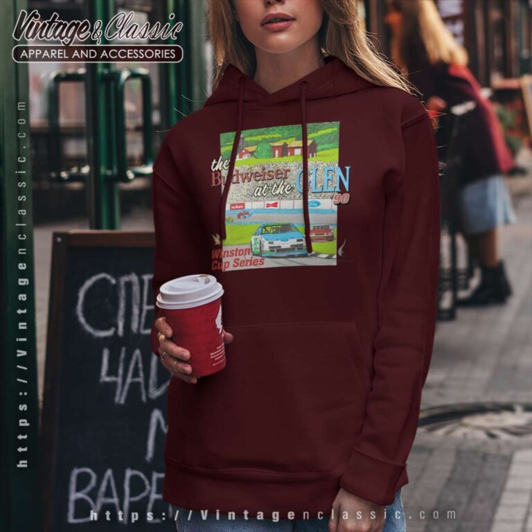 90s Nascar Budweiser At The Glen Hoodie 90s Nascar Budweiser At The Glen Hoodie