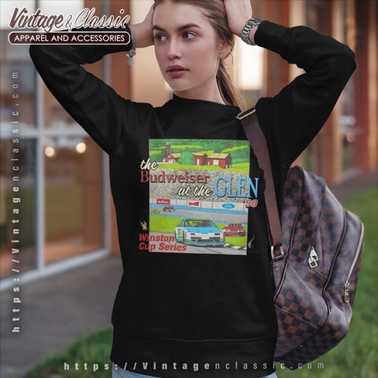 90s Nascar Budweiser At The Glen Sweatshirt 90s Nascar Budweiser At The Glen Sweatshirt