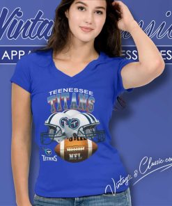 90s Tennessee Titans Nfl Football Shirt 5 90s Tennessee Titans Nfl Football V Neck TShirt
