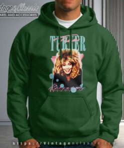 90s Tina Turner Rock And Roll Rapper Hoodie