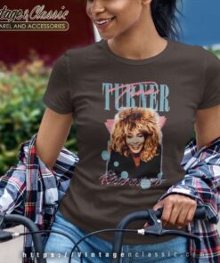 90s Tina Turner Rock And Roll Rapper Women TShirt