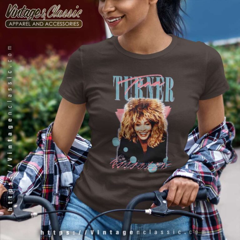 90s Tina Turner Rock And Roll Rapper Women TShirt 90s Tina Turner Rock And Roll Rapper Women TShirt