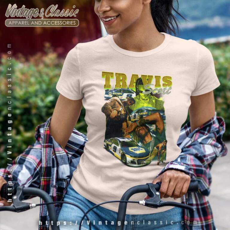 90s Travis Scott Nascar Racing Women TShirt 90s Travis Scott Nascar Racing Women TShirt