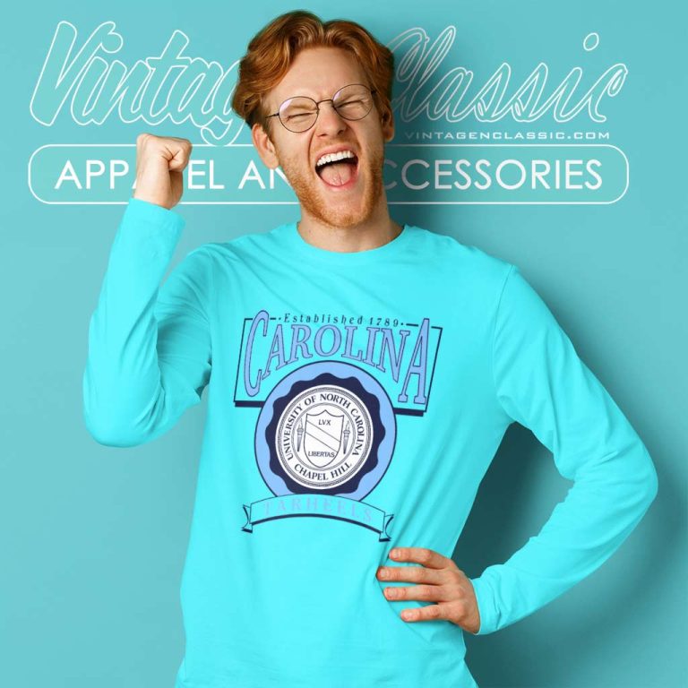 90s University North Carolina Ncaa Long Sleeve Tee 90s University North Carolina Ncaa Long Sleeve Tee
