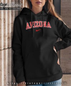 90s University Of Arizona Nike Logo Hoodie Women