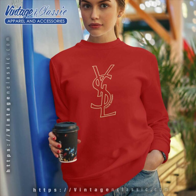 90s Vintage Yves Saint Laurent Ysl Sweatshirt 90s Vintage Yves Saint Laurent Ysl Sweatshirt