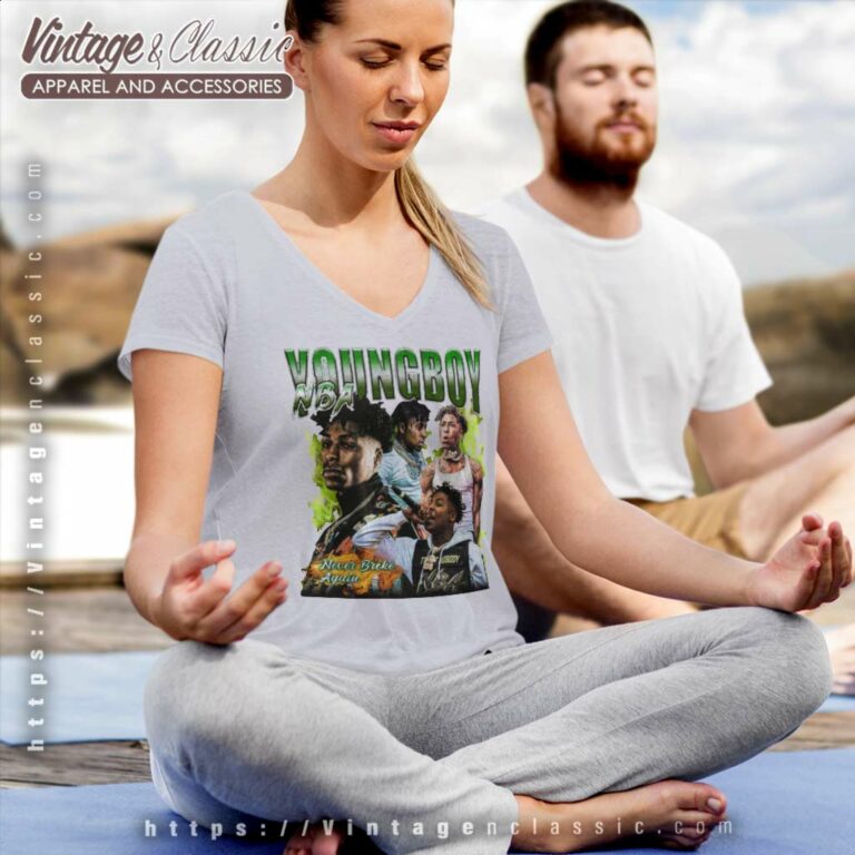 90s Youngboy Never Broke Again Nba Hip Hop V Neck TShirt 90s Youngboy Never Broke Again Nba Hip Hop V Neck TShirt