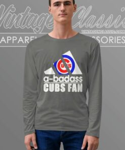 A Badass Chicago Cubs Long Sleeve Tee
