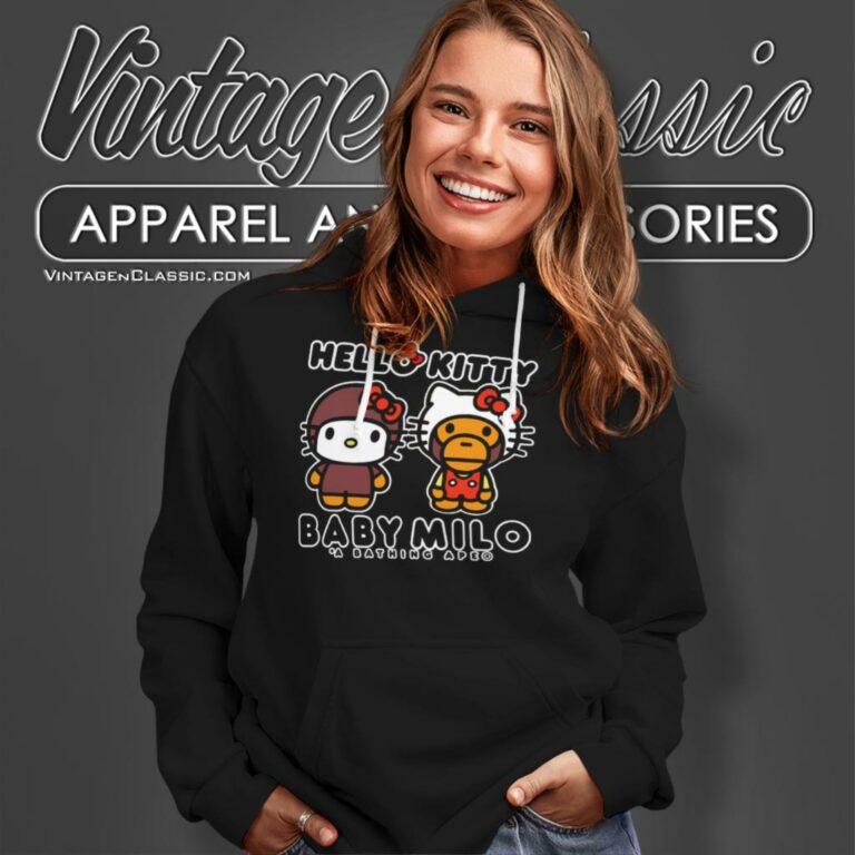 A Bathing Ape Bape X Sanrio Hello Kitty Hoodie A Bathing Ape Bape X Sanrio Hello Kitty Hoodie