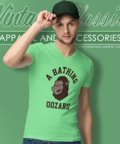 A Bathing Oozaru Dragon Ball V Neck TShirt
