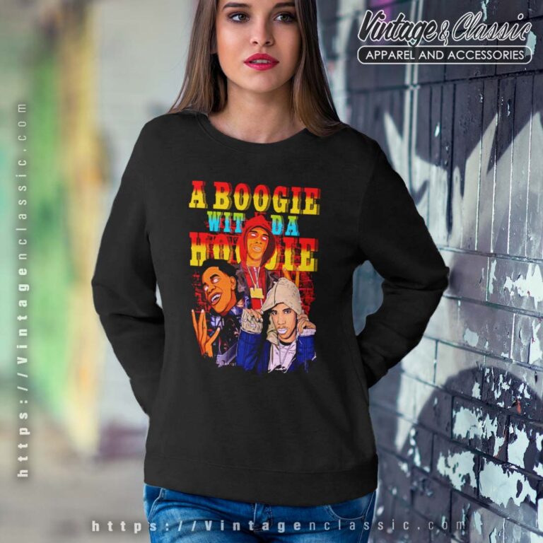 A Boogie Wit Da Hoodie Color Style Sweatshirt A Boogie Wit Da Hoodie Color Style Sweatshirt