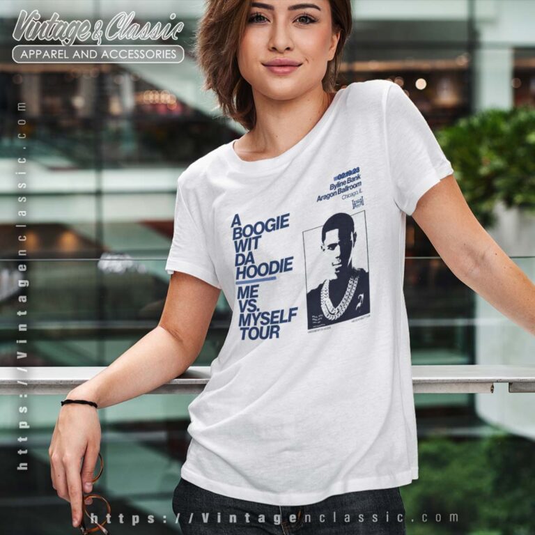 A Boogie Wit Da Hoodie Me Vs Myself Tour Shirt A Boogie Wit Da Hoodie Me Vs Myself Tour Shirt