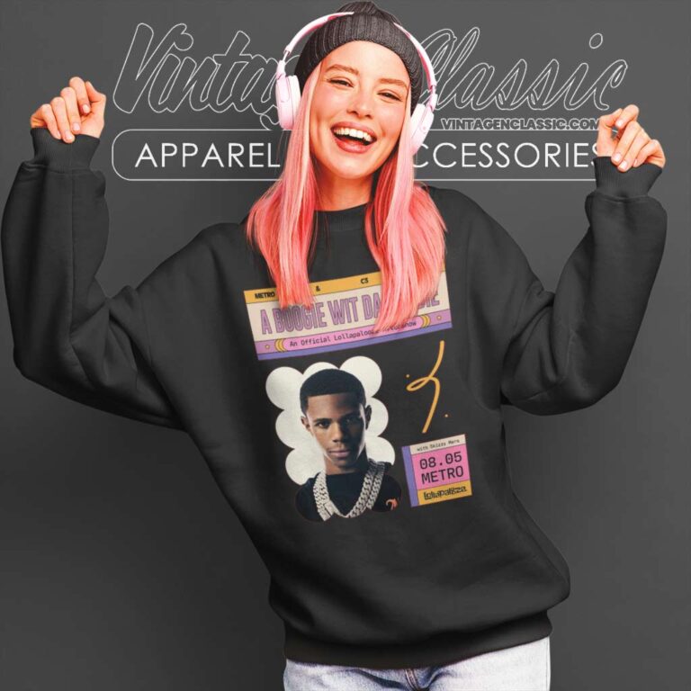 A Boogie Wit Da Hoodie Metro Chicago Sweatshirt A Boogie Wit Da Hoodie Metro Chicago Sweatshirt