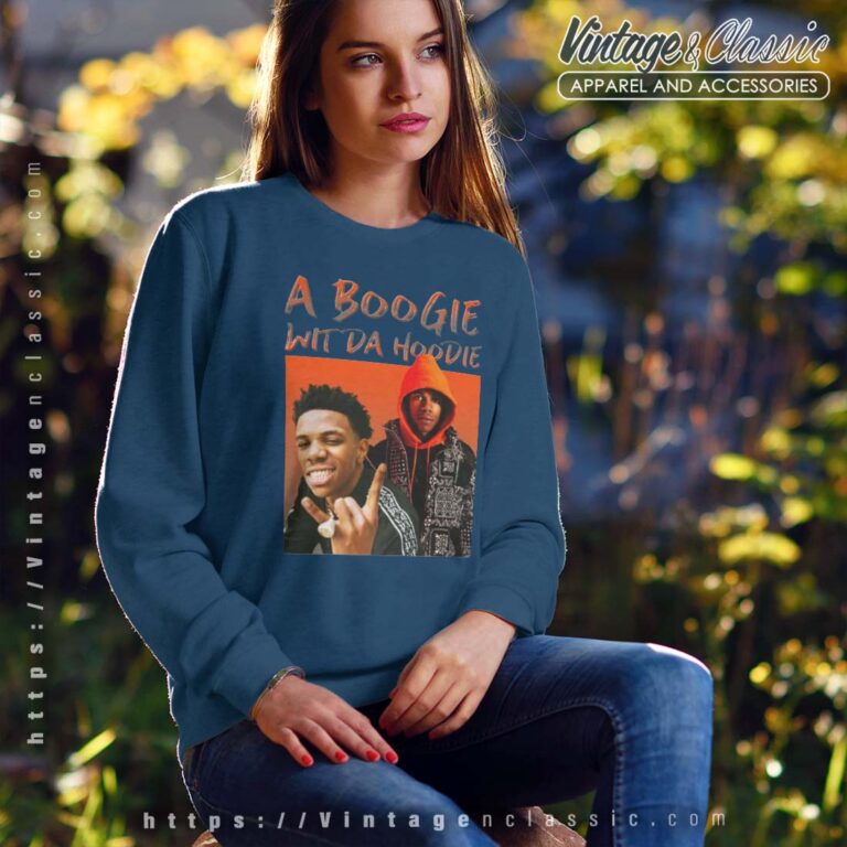 A Boogie Wit da Hoodie Black Sweatshirt 1 A Boogie Wit da Hoodie Black Sweatshirt 1