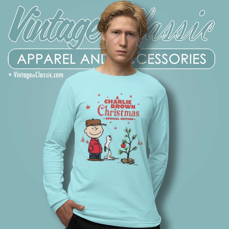 A Charlie Brown Christmas Special Edition Long Sleeve Tee A Charlie Brown Christmas Special Edition Long Sleeve Tee