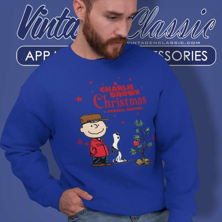 A Charlie Brown Christmas Special Edition Sweatshirt A Charlie Brown Christmas Special Edition Sweatshirt