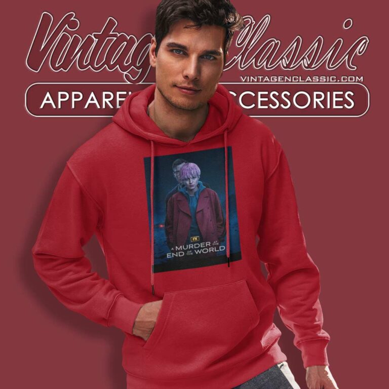 A Murder At The End Of The World Poster Hoodie A Murder At The End Of The World Poster Hoodie