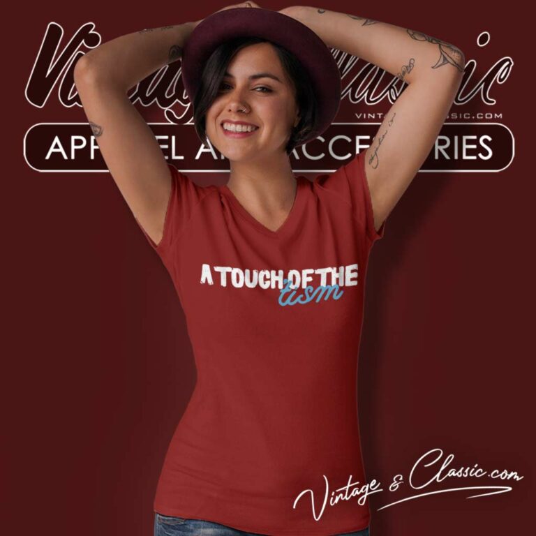 A Touch Of The Tism Shirt Autism Awareness V Neck TShirt A Touch Of The Tism Shirt Autism Awareness V Neck TShirt