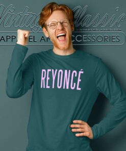 A Tribute To Beyonce Reyonce Logo Long Sleeve Tee