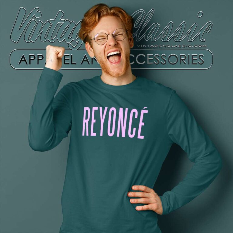 A Tribute To Beyonce Reyonce Logo Long Sleeve Tee A Tribute To Beyonce Reyonce Logo Long Sleeve Tee