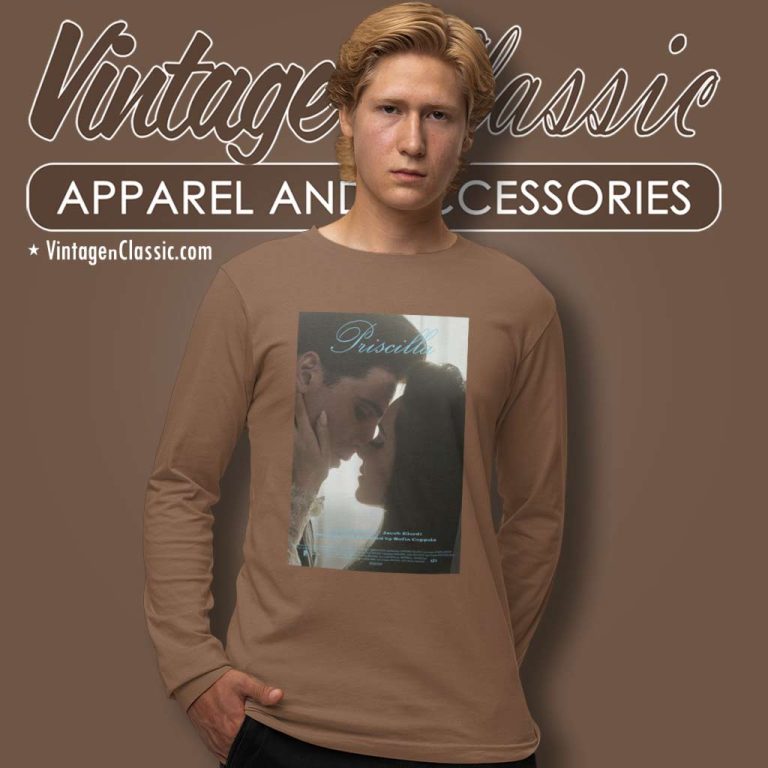 A24 Priscilla Poster Long Sleeve Tee A24 Priscilla Poster Long Sleeve Tee