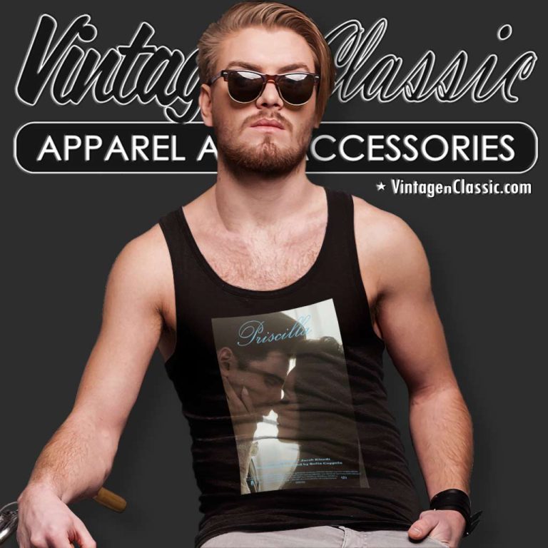 A24 Priscilla Poster Tank Top Racerback A24 Priscilla Poster Tank Top Racerback