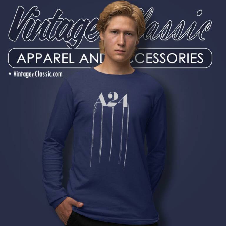 A24 X Kojima Productions Death Stranding Logo Long Sleeve Tee A24 X Kojima Productions Death Stranding Logo Long Sleeve Tee