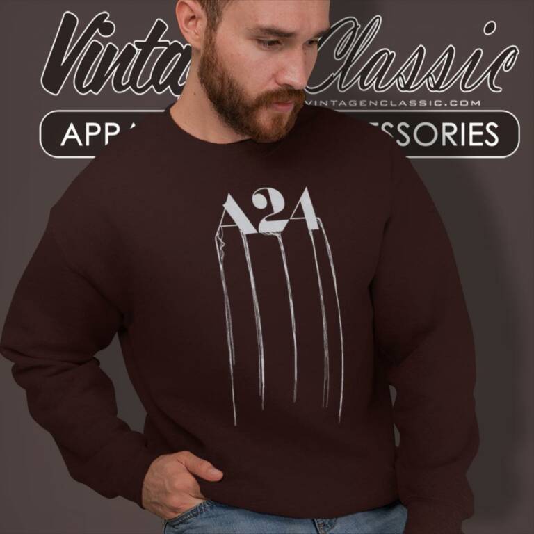 A24 X Kojima Productions Death Stranding Logo Sweatshirt A24 X Kojima Productions Death Stranding Logo Sweatshirt