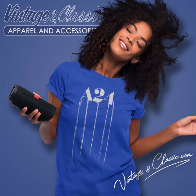 A24 X Kojima Productions Death Stranding Logo Women T Shirt A24 X Kojima Productions Death Stranding Logo Women T Shirt