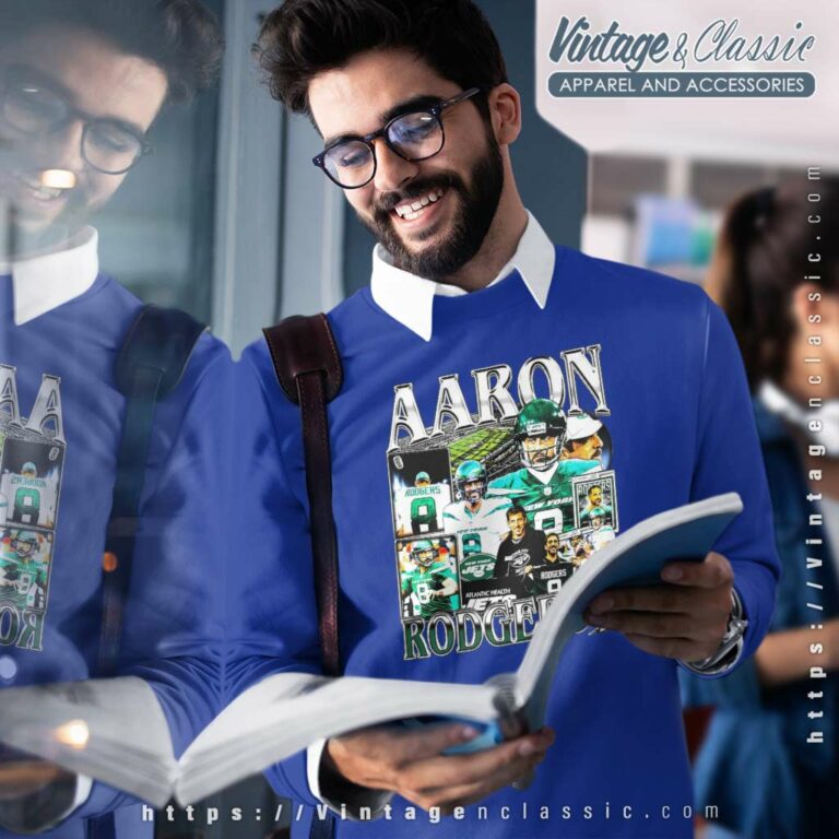 Aaron Rodgers Mlb New York Jets Sweatshirt Aaron Rodgers Mlb New York Jets Sweatshirt