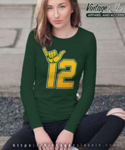 Aaron Rodgers Shirt Hang Loose 12 Quarterback Long Sleeve Tee