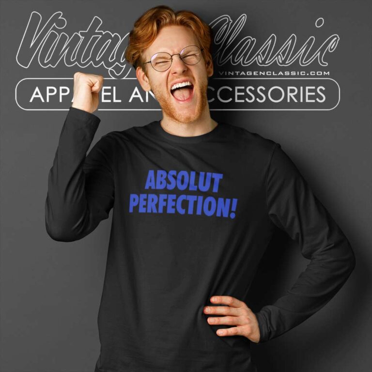 Absolut Perfection Vodka Promo Long Sleeve Tee Absolut Perfection Vodka Promo Long Sleeve Tee