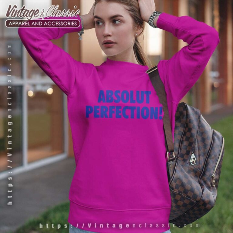 Absolut Perfection Vodka Promo Sweatshirt Absolut Perfection Vodka Promo Sweatshirt